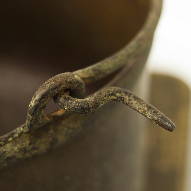 Metal Large 19th Century Hammered Copper Kettle / Pot For Sale - Image 7 of 11