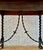 Spanish Barley Twist Side Table With Wrought Iron Stretchers, 1920s For Sale - Image 10 of 11