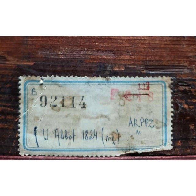 Brown Rural Family Idyll - Monogramed Jwa, John White Abbott, 19th Century For Sale - Image 8 of 8