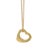 Elsa Peretti & Tiffany & Co. Tiffany & Co 18ct Yellow Gold Elsa Peretti Open Heart Pendant 3g For Sale - Image 4 of 7