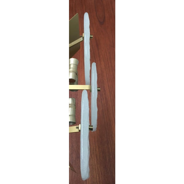 Metal Ice Glass Sconce from Kalmar Franken KG, 1960s For Sale - Image 7 of 16