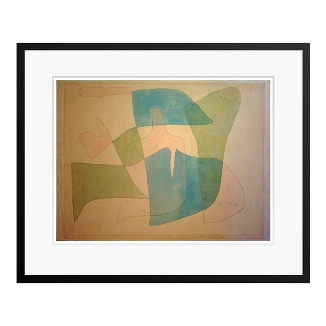 Paul Klee 'Exotic Sound' Archival Pigment Print Framed in Black Reproduction For Sale