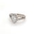 Pear Shape Diamond Engagement Ring 14k Gold 1.38 TCW Certified For Sale In New York - Image 6 of 13