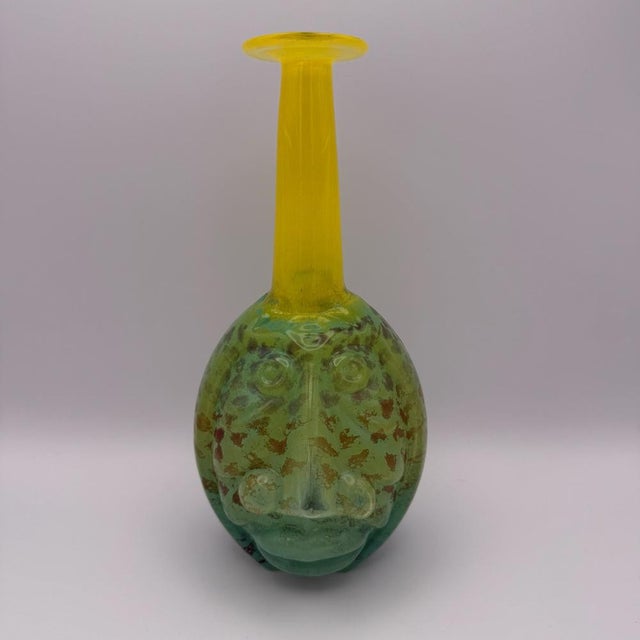 Rio Face Vase by Bertil Vallien for Kosta Boda, 1990s For Sale - Image 14 of 14