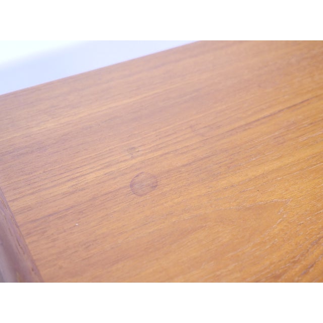 1960s Mid-Century Open Teak Sideboard Shelf by Dyrlund, 1960s For Sale - Image 5 of 12