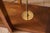 Mid Century Modern Sculptural Walnut and Brass Standing Floor Lamp For Sale - Image 9 of 18