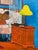 Matisse Style Vintage Mid Century Modernist " Bedroom, Afternoon Napping " Framed Original Post-Impressionist Impasto Oil Painting on Linen For Sale - Image 17 of 18