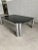 Italian Mid-Century Modern Smoked Glass & Chrome Coffee Table, 1970s For Sale - Image 4 of 11