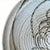 Monumental 1980's stoneware pottery charger. - 22" diameter. Hand thrown on a potters wheel - its ridged front is...