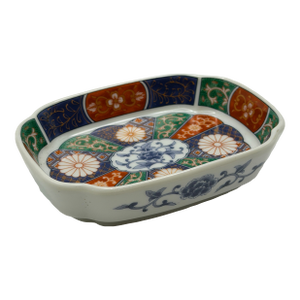 Vintage Japanese Imari-Style Porcelain Bowl