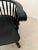 Ethan Allen Baumritter Stunning Black Windsor Comb Back Armchair Mid 20th Century Excellent Condition For Sale - Image 11 of 17