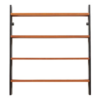 Wall Shelf in Teak by Dieter Waeckerlin for Idealheim, 1955 For Sale