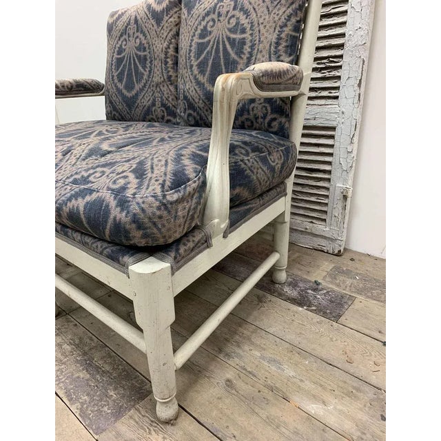 Mid 20th Century Gripsholm Painted Swedish Two Seat Sofa For Sale - Image 5 of 13