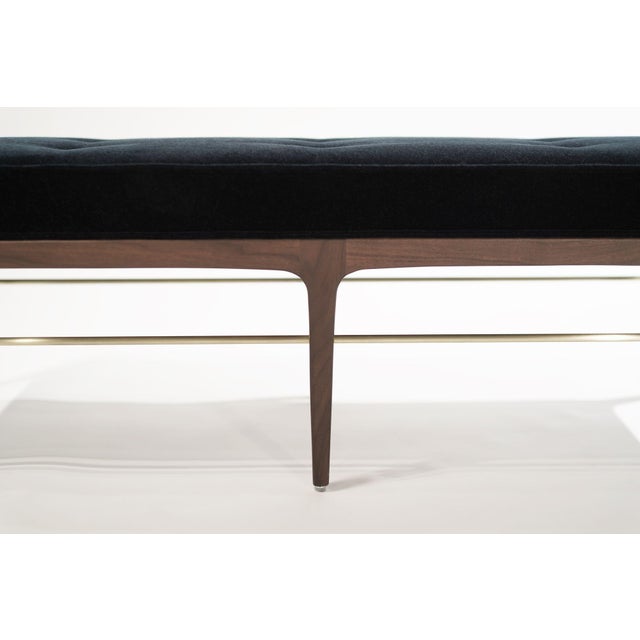 Linear Bench in Dark Wanut Series 60 by Stamford Modern For Sale - Image 10 of 18