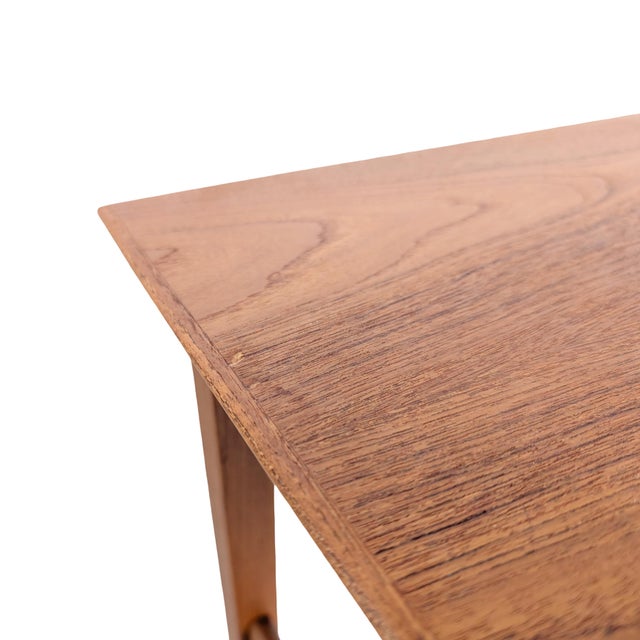 Vintage Danish Teak Desk, 1960s For Sale - Image 9 of 11