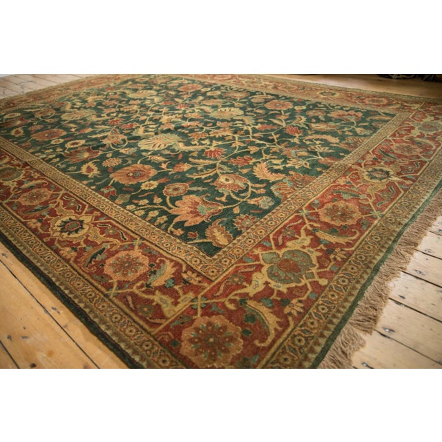 Vintage Indian Serapi Design Carpet - 9'2" X 11'8" For Sale In New York - Image 6 of 11