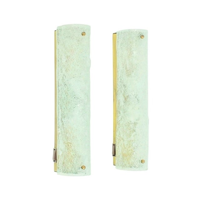 Mid-Century Modern Tubular Murano Glass Wall Sconces from Hillebrand, Germany, 1970s, Set of 2 For Sale - Image 10 of 10