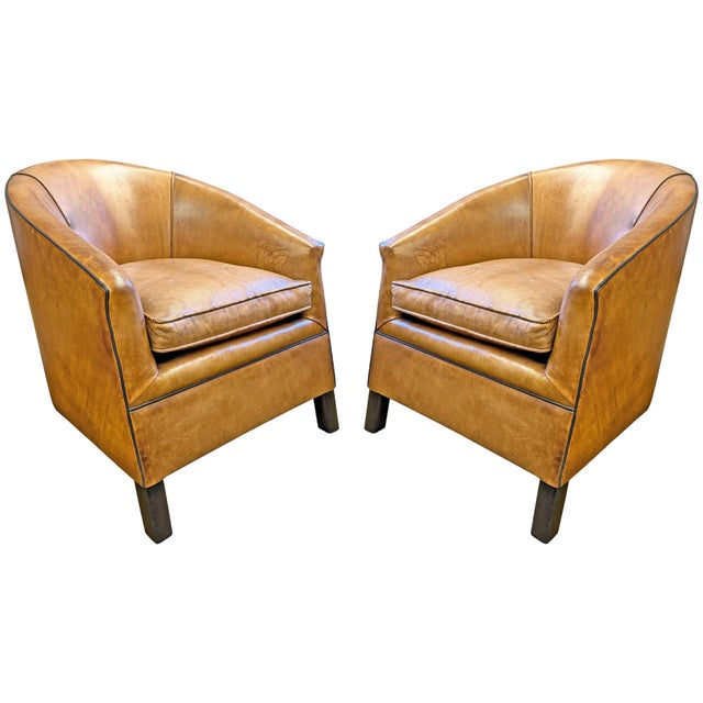 Mid-Century Modern Pair of 'Charel' Chairs by Bart Van Bekhoven For Sale - Image 3 of 13