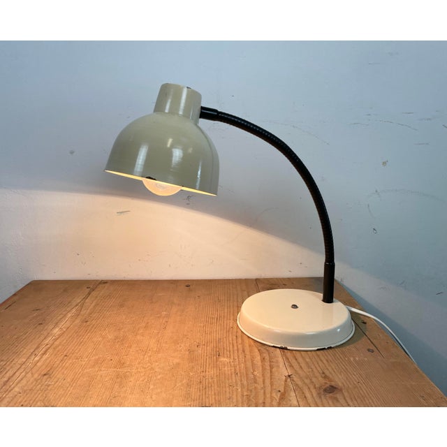 Industrial Gooseneck Table Lamp, 1960s For Sale - Image 16 of 17
