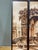 1960s 1960s Painted Paneled Screen of an Italian Scene For Sale - Image 5 of 7