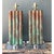 Vintage Faux Bamboo Lamps on Lucite Plinth - A Pair For Sale - Image 12 of 12