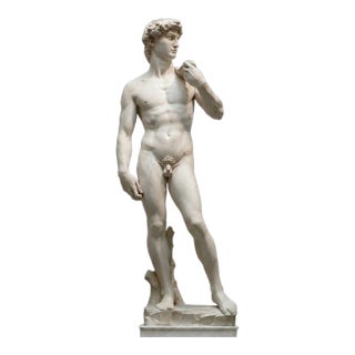 David – Classical Marble Statue For Sale