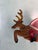 Vintage Folk Art Santa Claus on Reindeer Balancing Kinetic Sculptured For Sale - Image 4 of 11