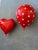 Ceramic Ceramic Wall Balloon Sculpture - Red Polka Dot For Sale - Image 7 of 10