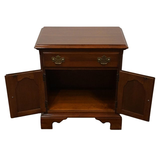 Late 20th Century Knob Creek Solid Cherry Traditional Style 24" Cabinet Nightstand 31-5426 For Sale - Image 5 of 12