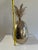 Metal Extra Large Vintage Brass Pineapple For Sale - Image 7 of 9