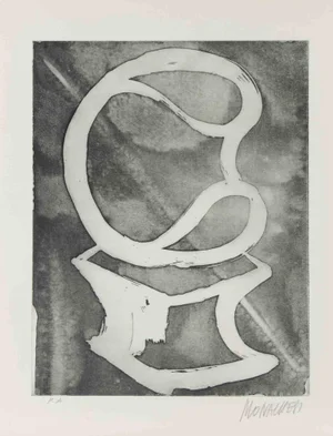 Sante Monachesi, Sculpture, Etching, 1970s
