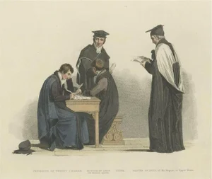 Master in Arts and Academics of Trinity College, 1815, Paper