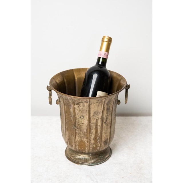 Silver-Plated Brass Ice Box, 1940s For Sale - Image 6 of 7