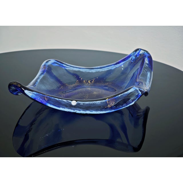 Glass Mid-Century Modern Murano Glass Vide Poche by La Murrina, Italy, 1980 For Sale - Image 7 of 15