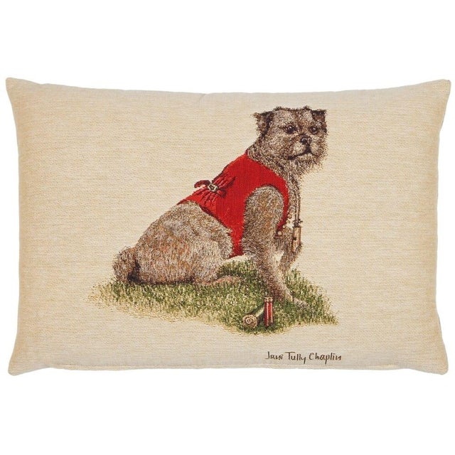 This beautiful tapestry cushion is finely woven by skilled weavers on traditional Jacquard Tapestry looms. The tapestry...