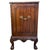 Brown 1980s Henredon Louis XV Style Serpentine Mahogany Commode With Marble Top & Ball and Claw Feet For Sale - Image 8 of 18