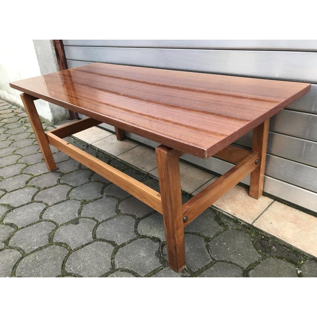 Vintage design A mid-century coffee table, made in former Czechoslovakia in the 1960s-70s. The name of the table "Nensi"...