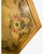 Gold Vintage Italian Florentine Hexagon Coffee Table Hand Painted Gold Gilt Hollywood Regency For Sale - Image 8 of 14