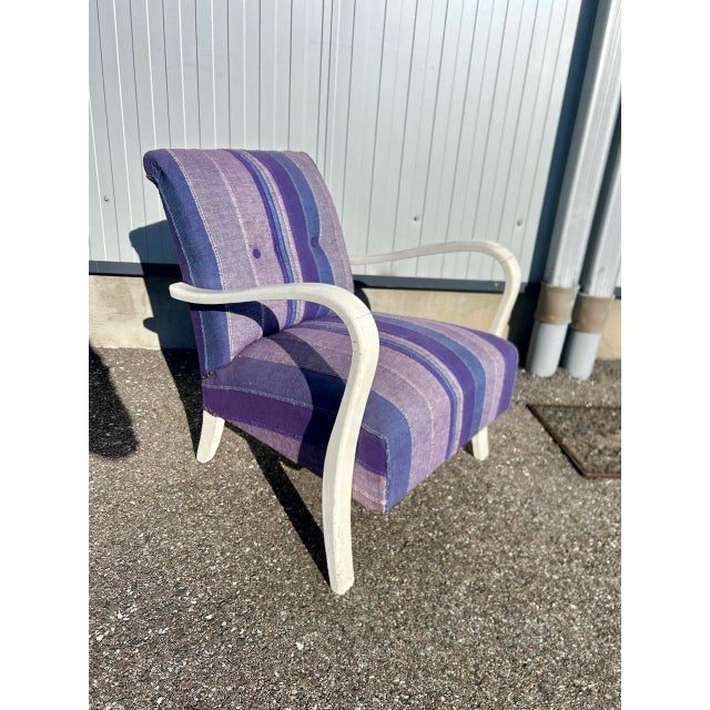 Wood Art Deco Armchairs, 1930s, Set of 2 For Sale - Image 7 of 14