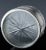 1920s Art Deco Sterling Silver and Cut Glass Coaster Set For Sale - Image 5 of 7