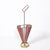 Mid-Century Modernist Sculptural Brass & Carnelian Red Enamel Umbrella Stand For Sale - Image 14 of 18