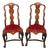Dutch Floral Marquetry Side Chairs, Set of 2 For Sale