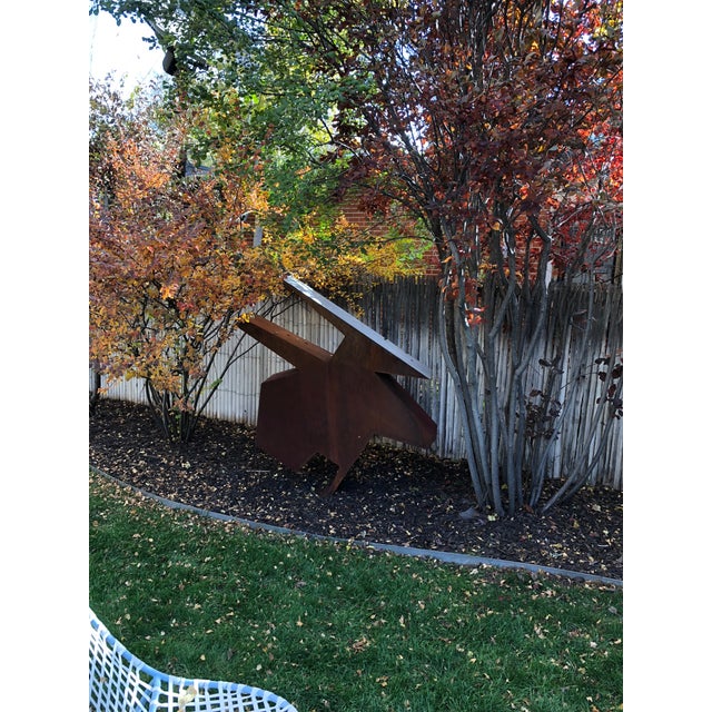 1960s 1960s Sculpture Iron and Steel For Sale - Image 5 of 8