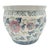 Ceramic Chinese Famille Rose Style Porcelain Fish Bowl Planter — Blue & Pink Floral For Sale - Image 7 of 14