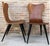 Mid-Century Chairs with Conical Legs, 1950s, Set of 2 For Sale - Image 4 of 11