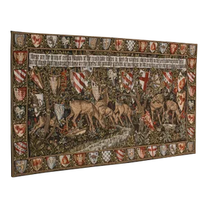 1980s Vintage Belgian Verdure Panel