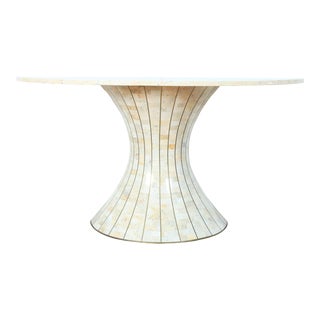 Maitland Smith Demi Lune Console Table For Sale