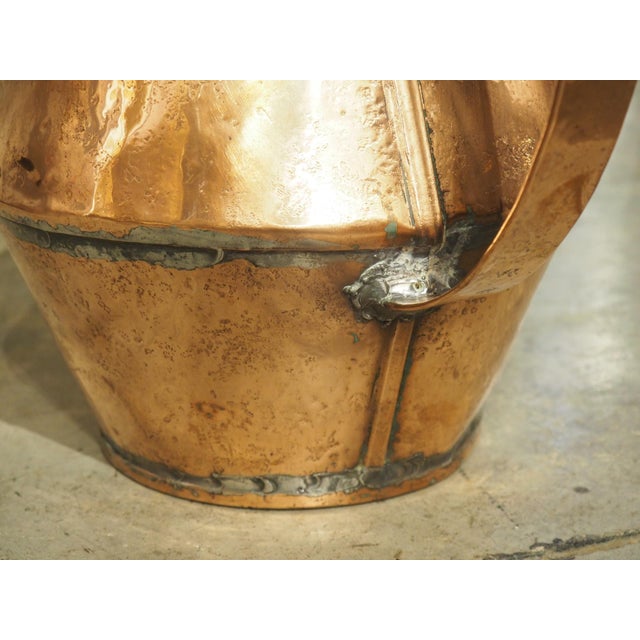 18th Century Hand Formed French Copper Arrosoir Water Pitcher For Sale - Image 17 of 17