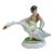 Vintage Herend Boy Riding a Goose Figurine For Sale