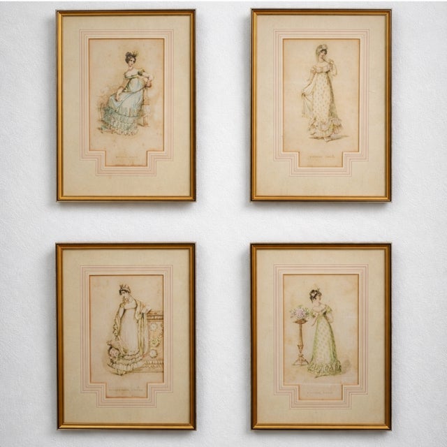 Ackermann, Repository of Arts, Etchings, Set of 4 For Sale - Image 7 of 7